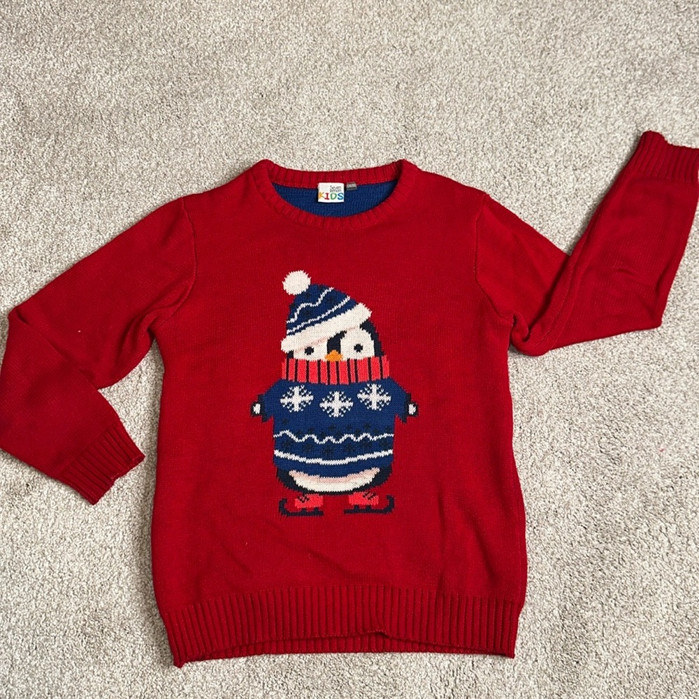 Winter kids sweater 8-10